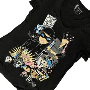 Tokidoki LA Jewelry Heist Robbery Pickpocket Shirt Women Small Tee Rare HTF NWT